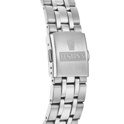 Festina Swiss Made Montre Acier|Montre Automatique<Montre Homme Automatico - F20151-B Bracelet Acier Argent