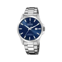 Festina Swiss Made Montre Acier<Montre Homme Classiques Acier - F20024-3 Bracelet Acier Argent