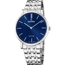 Festina Swiss Made Montre Acier<Montre Homme Classiques Acier - F20045-3 Bracelet Acier Argent