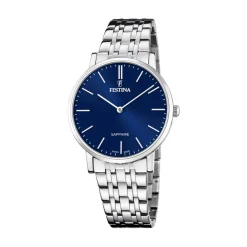 Festina Swiss Made Montre Acier<Montre Homme Classiques Acier - F20045-3 Bracelet Acier Argent