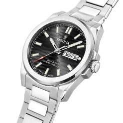 Festina Swiss Made Montre Acier<Montre Homme Classiques Acier - F20073-5 Bracelet Acier Argent