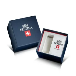 Festina Swiss Made Montre Acier<Montre Homme Rive Collection - F20051-1 Bracelet Acier Argent