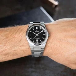 Festina Swiss Made Montre Acier<Montre Homme Rive Collection - F20051-6 Bracelet Acier Argent