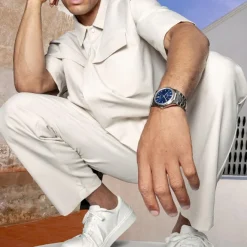 Festina Swiss Made Montre Acier<Montre Homme Rive Collection - F20051-4 Bracelet Acier Argent