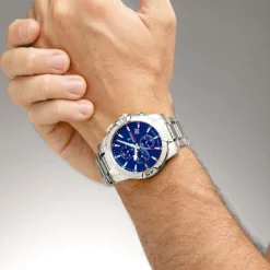 Festina Montre Acier<Montre Homme Timeless Chronograph - F20704-2 Bracelet Acier Acier