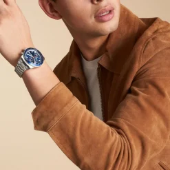 Fossil Montres Montre Acier<Montre Homme Fossil Sport Tourer - FS6047 Bracelet Acier Argent