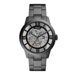 Fossil Montres Montre Acier|Montre Automatique<Montre Homme Automatic - ME3268 Bracelet Acier Gris foncé
