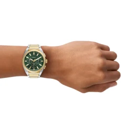 Fossil Montres Montre Acier<Montre Homme Everett - FS6106 Bracelet Acier Bicolore