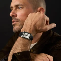 Fossil Montres Montre Cuir<Montre Homme Carraway - FS6078 Bracelet Cuir Noir