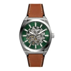 Fossil Montres Montre Cuir|Montre Automatique<Montre Homme Automatic - ME3261 Bracelet Cuir Marron