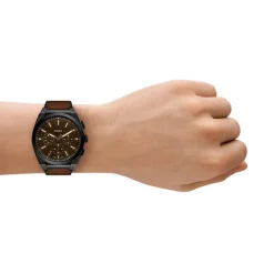 Fossil Montres Montre Cuir<Montre Homme Everett - FS6108 Bracelet Cuir Marron