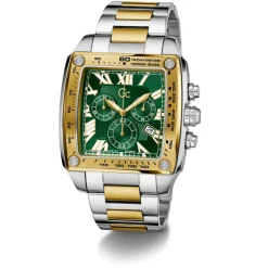 GC Montre Acier<Montre Homme Retrofit - Z56006G9 Bracelet Acier Bicolore