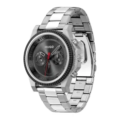 Hugo Montre Acier<Montre Homme #Brave - 1530347 Bracelet Acier Argent