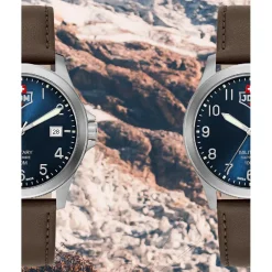 JDM Military Montre Cuir<Montre Homme Alpha I - JDM-WG001-02 Bracelet Cuir Marron