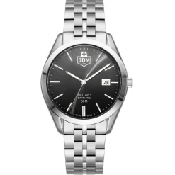 JDM Military Montre Acier<Montre Homme Interlaken - JDM-WG023-03 Bracelet Acier Argent