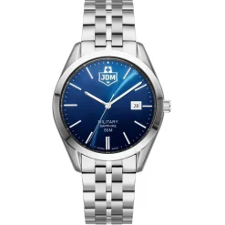 JDM Military Montre Acier<Montre Homme Interlaken - JDM-WG023-02 Bracelet Acier Argent