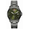 JDM Military Montre Acier<Montre Homme Alpha I - JDM-WG001-08 Bracelet Acier Gris