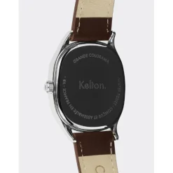 Kelton Montre Cuir<Montre Homme Grande Colorama - 9124932 Double Choco