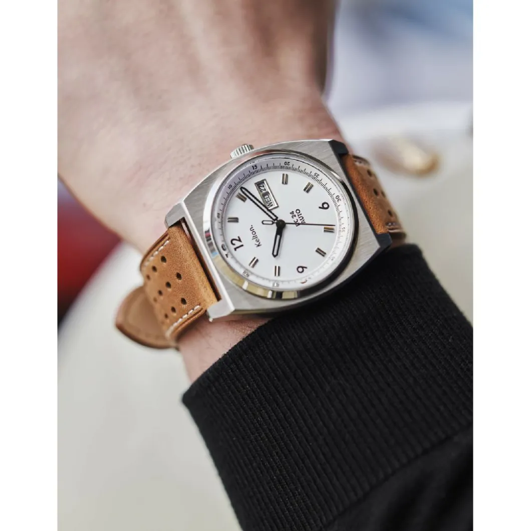 Kelton Montre Automatique|Montre Cuir<Montre Homme RC 24 Auto - 9124822 Blanche