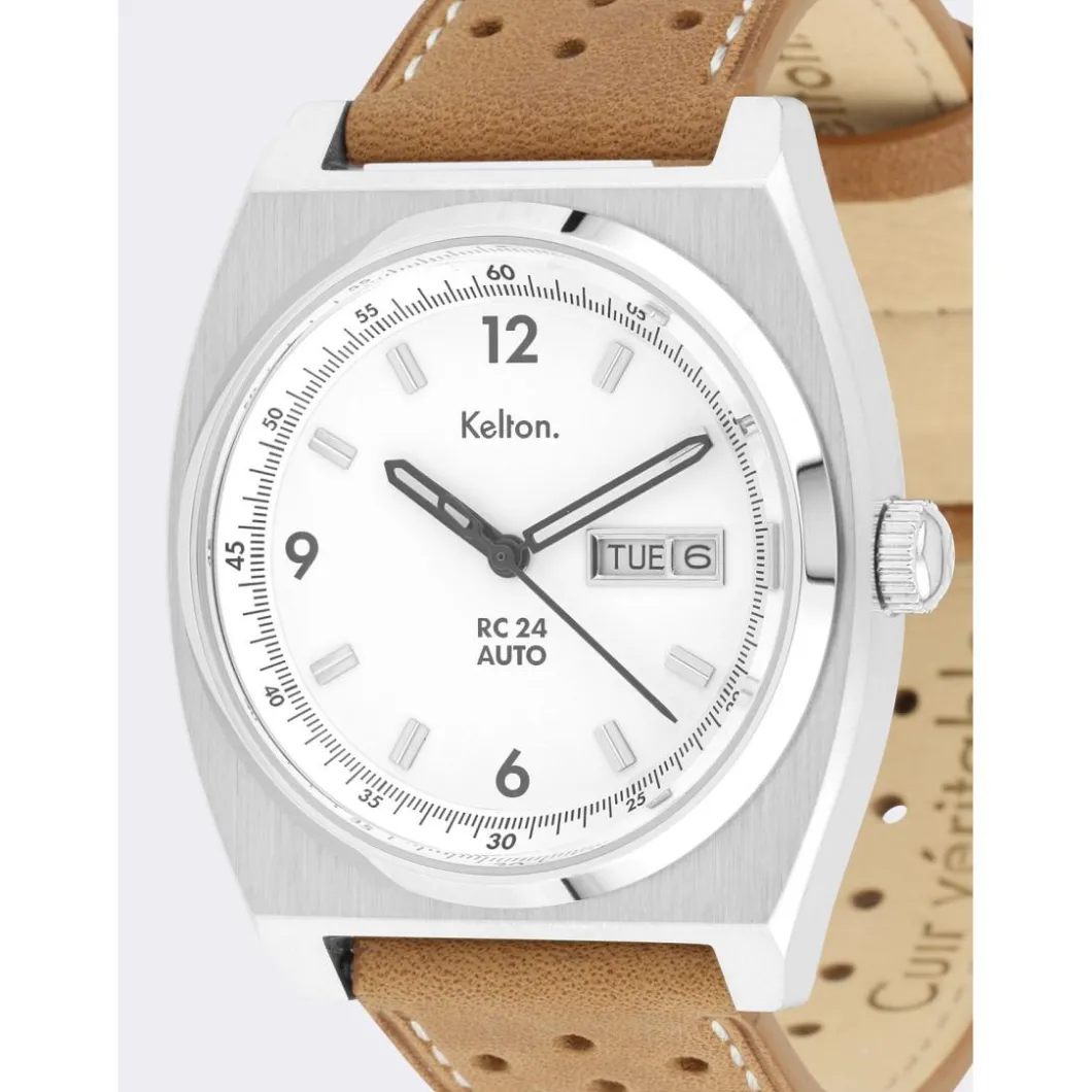 Kelton Montre Automatique|Montre Cuir<Montre Homme RC 24 Auto - 9124822 Blanche