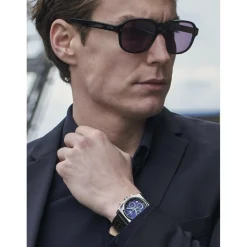 Kelton Montre Cuir<Montre Homme RC 24 Chrono - 9124832 Méca-Quartz Bleu