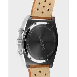 Kelton Montre Cuir<Montre Homme RC 24 Chrono - 9124842 Méca-Quartz Blanc