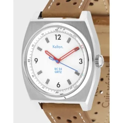 Kelton Montre Cuir<Montre Homme RC 24 QRTZ Blanc S - 9124852