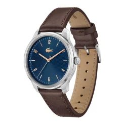 Lacoste Montre Cuir<Montre Homme Lisbon - 2011322 Bracelet Cuir Marron