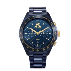 Le Coq Sportif Montres Montre Acier<Montre Homme Coq D'Or - LC37641BLT15B Bracelet Acier Bleu