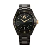 Le Coq Sportif Montres Montre Acier<Montre Homme Coq D'Or - LC12241NT14B Bracelet Acier Noir