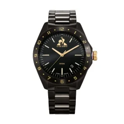 Le Coq Sportif Montres Montre Acier<Montre Homme Coq D'Or - LC12241NT14B Bracelet Acier Noir