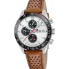Lotus Montre Cuir<Montre Homme Chrono - L18995-1 Bracelet Cuir Marron