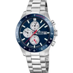 Lotus Montre Acier<Montre Homme Chrono - L18994-5 Bracelet Acier Argent