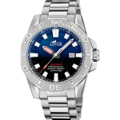 Lotus Montre Acier<Montre Homme Diver - L18926-4 Bracelet Acier Argent
