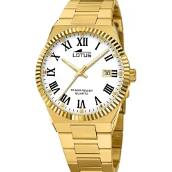 Lotus Montre Acier<Montre Homme Freedom Collection - L18837-4 Bracelet Acier Doré