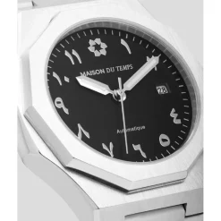 Maison Du Temps Montre Automatique<Montre Homme MTZeta Arabic Noir Silicone Noir