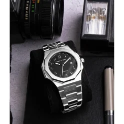 Maison Du Temps Montre Automatique<Montre Homme MTZeta Arabic Noir Silicone Noir