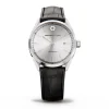 Maison Du Temps Montre Cuir<Montre Homme MTOmicron Silver Cuir Noir