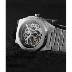 Maison Du Temps Montre Automatique<Montre Homme MTBeta Skeleton Silicone Noir