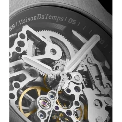 Maison Du Temps Montre Automatique<Montre Homme MTBeta Skeleton Silicone Rouge
