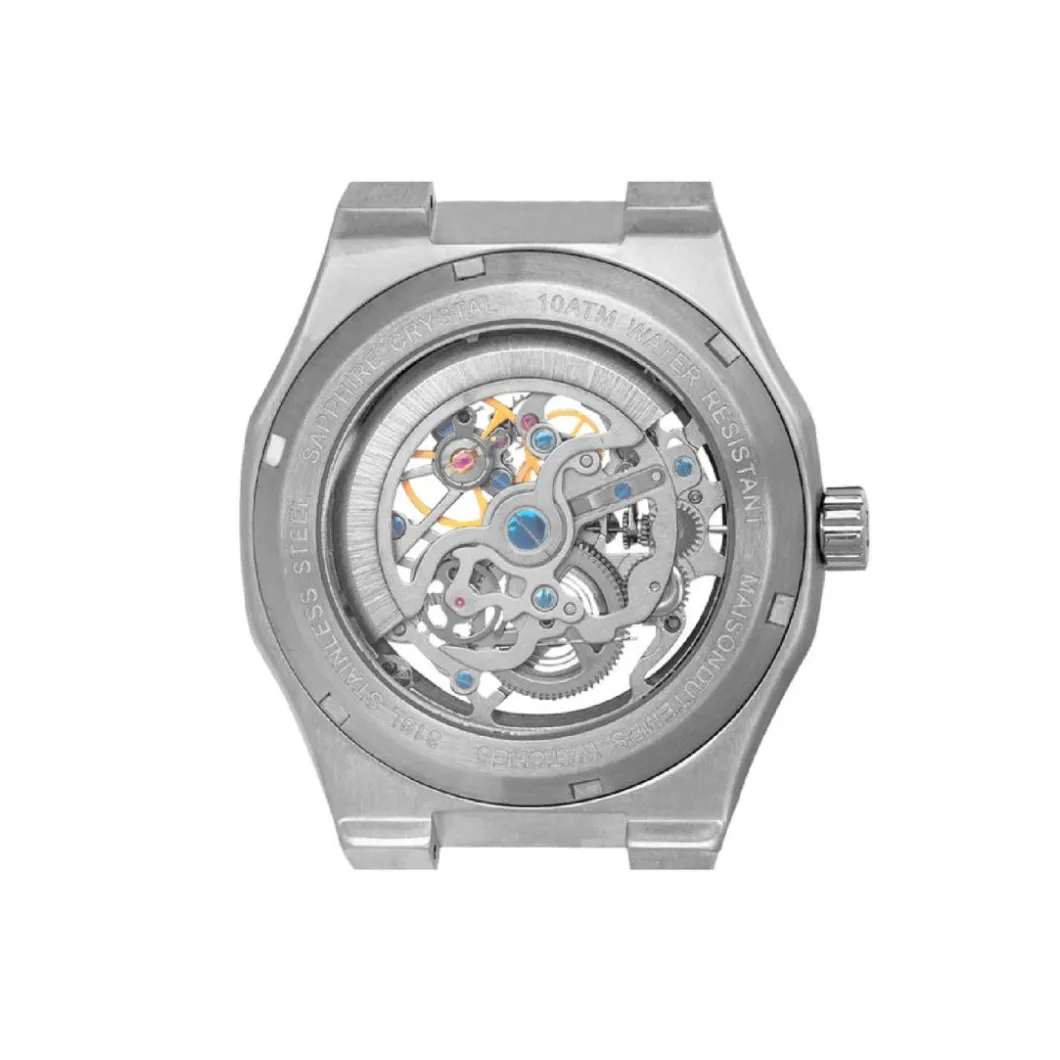 Maison Du Temps Montre Automatique|Montre Acier<Montre Homme MTBeta 2.0 Blanc Acier