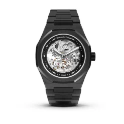 Maison Du Temps Montre Automatique|Montre Acier<Montre Homme MTBeta Skeleton Black Edition Acier