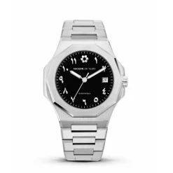 Maison Du Temps Montre Automatique|Montre Acier<Montre Homme MTZeta Arabic Noir Acier