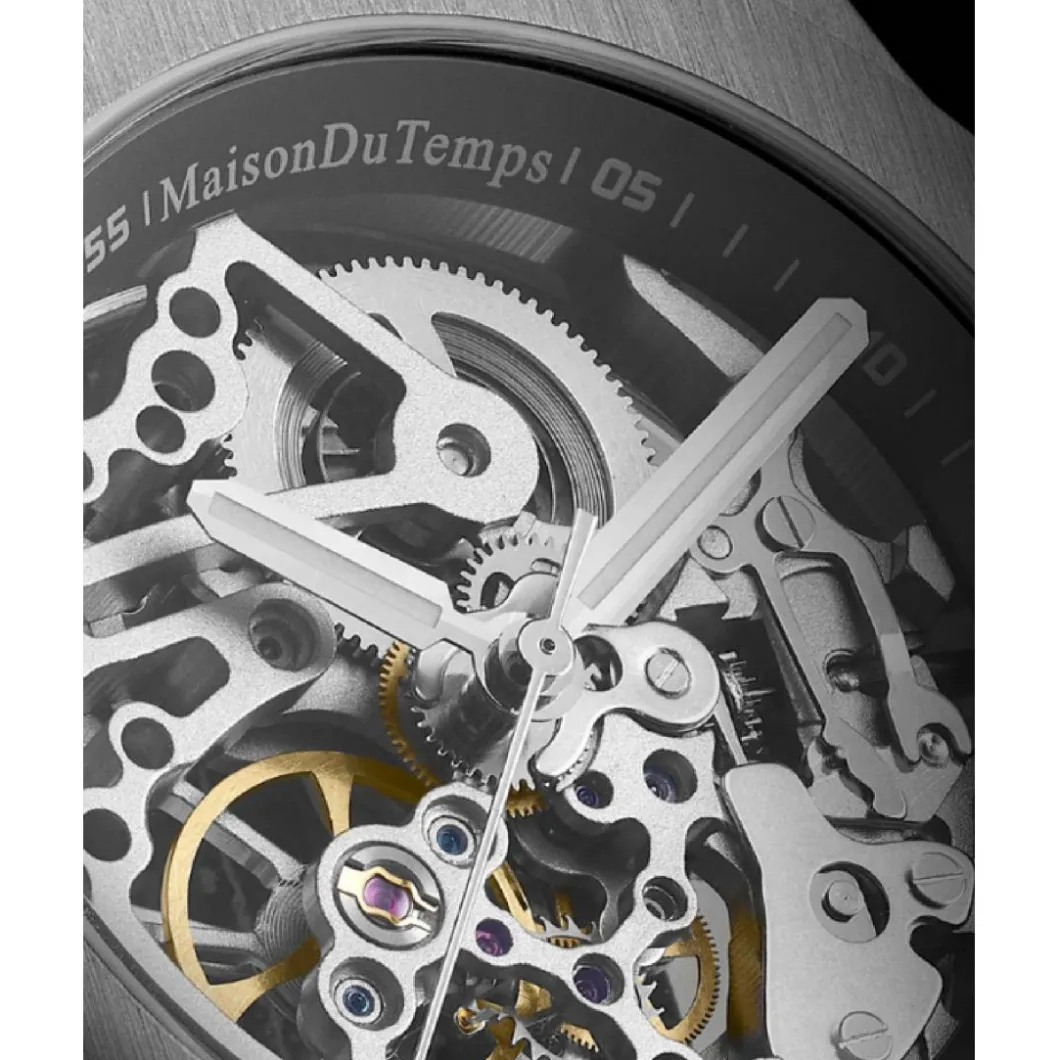 Maison Du Temps Montre Automatique|Montre Acier<Montre Homme MTBeta Skeleton Acier