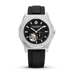 Maison Du Temps Montre Automatique<Montre Homme MTDelta Coeur Ouvert Noir Caoutchouc Noir