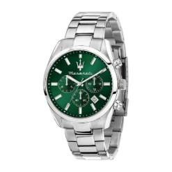 Maserati Montre Acier<Montre Homme Attrazione - R8853151011 Bracelet Acier Argent