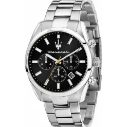 Maserati Montre Acier<Montre Homme Attrazione - R8853151010 Bracelet Acier Argent