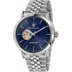 Maserati Montre Acier|Montre Automatique<Montre Homme Epoca - R8823118009 Bracelet Acier Argent