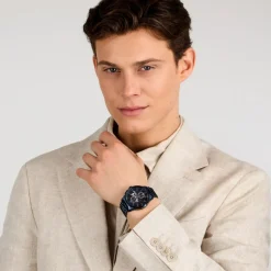 Maserati Montre Acier<Montre Homme Sorpasso - R8873624005 Bracelet Acier Bleu