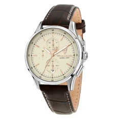 Maserati Montre Cuir<Montre Homme Sorpasso - R8871624010 Bracelet Cuir Marron